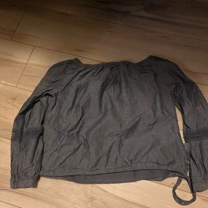 Small Navy Blue THML top